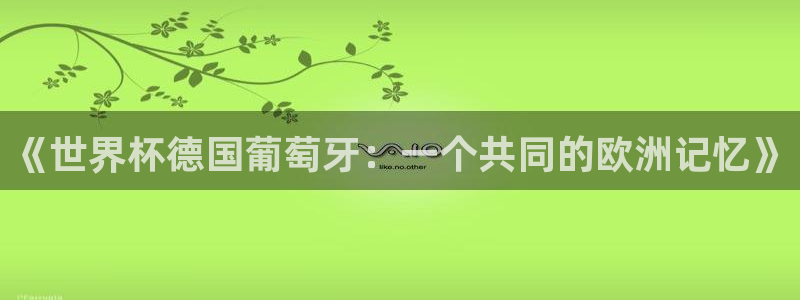 女足世界杯赛程：《世界杯德国葡萄牙：一个共同的欧洲记忆》